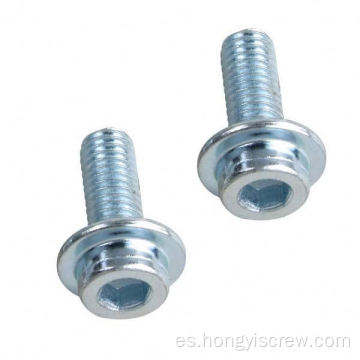 Pernos de tornillo de brida de la cabeza hexadecimal de la cabeza hexagonal